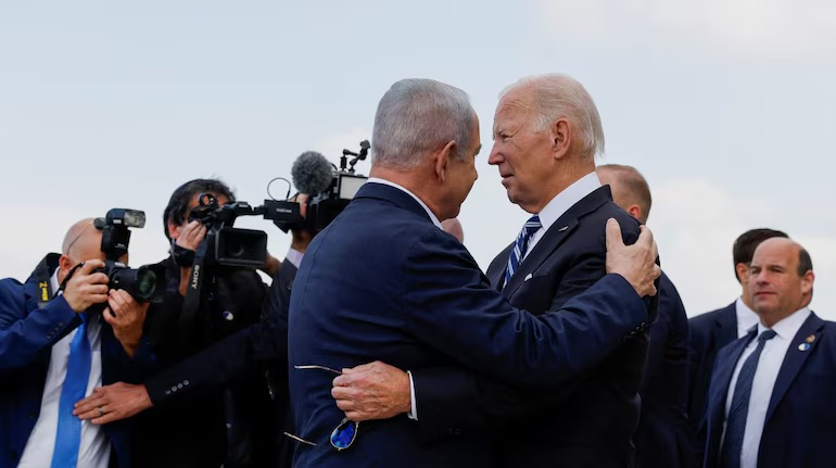 Israel says Joe Biden threat to stop arms 'very disappointing'